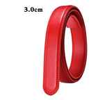 Hochwertiger PU-Ledergürtel ohne Schnalle – Premium Ersatzriemen für automatische Gürtelschnallen