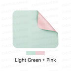 Kompaktes Leder Mousepad – Rutschfeste, doppelseitige PU Leder Mausmatte für Gaming, Büro & Laptop