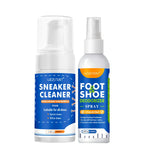 100 ml Weißer Schuhreiniger Schaum – Trockenreinigung sans Auswaschen für Leder, Wildleder, Lammfell &amp; Sneaker