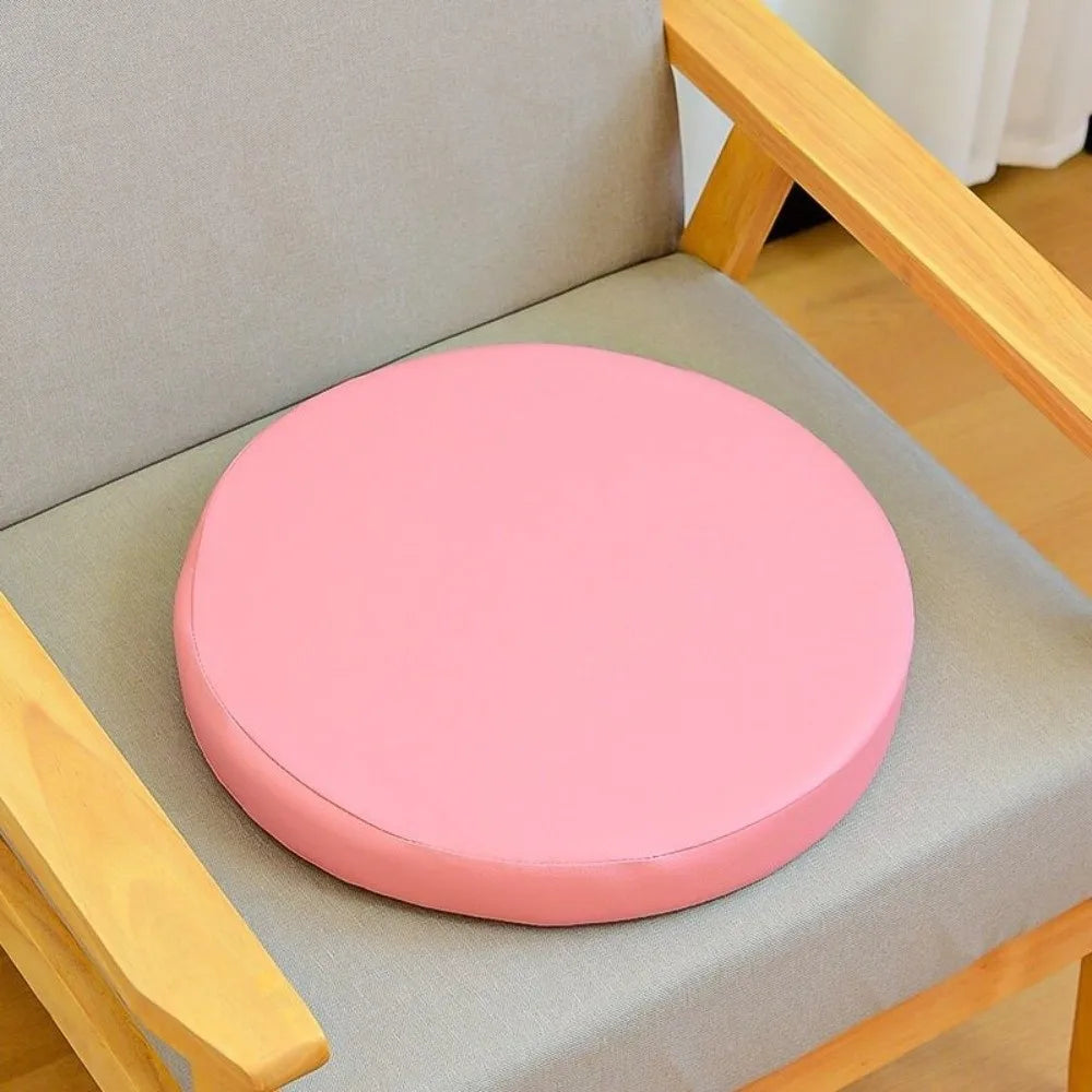 Bequemes Leder Stuhlkissen mit Memory Foam – Wasserdichtes, dick gepolstertes Sitzkissen für Küche & Alltag