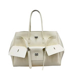 Luxus Wing Bag en cuir – Grand sac fourre-tout avec argent ou or, sac à main tendance pour femme. 