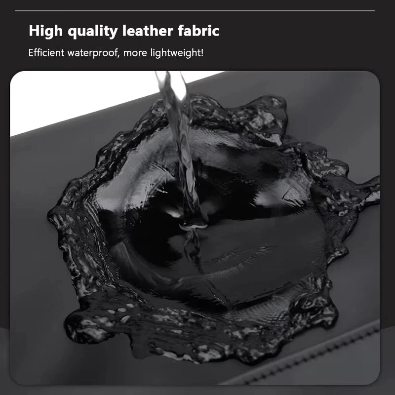 Wind Eagle PU-Leder Rucksack für Herren – Wasserdichter Laptop-Rucksack 15,6 Zoll, School & Travel Backpack für Teenager