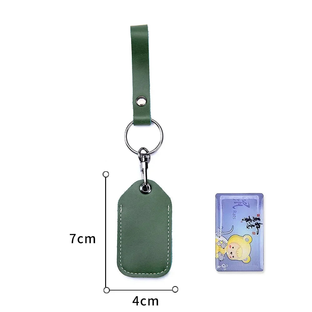 Personalisierbare Lederhülle für StarLine S96 & PIK Intercom – Premium Schutzcover aus Rindsleder für Alarm- & IC-Tags mit Schlüsselanhänger