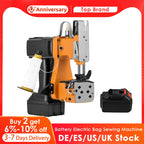 Machine de sac électrique avec batterie – Machine industrielle de transport pour appareils ménagers, cuir et emballages, 190 W, 2200 mAh Lithium-Akku