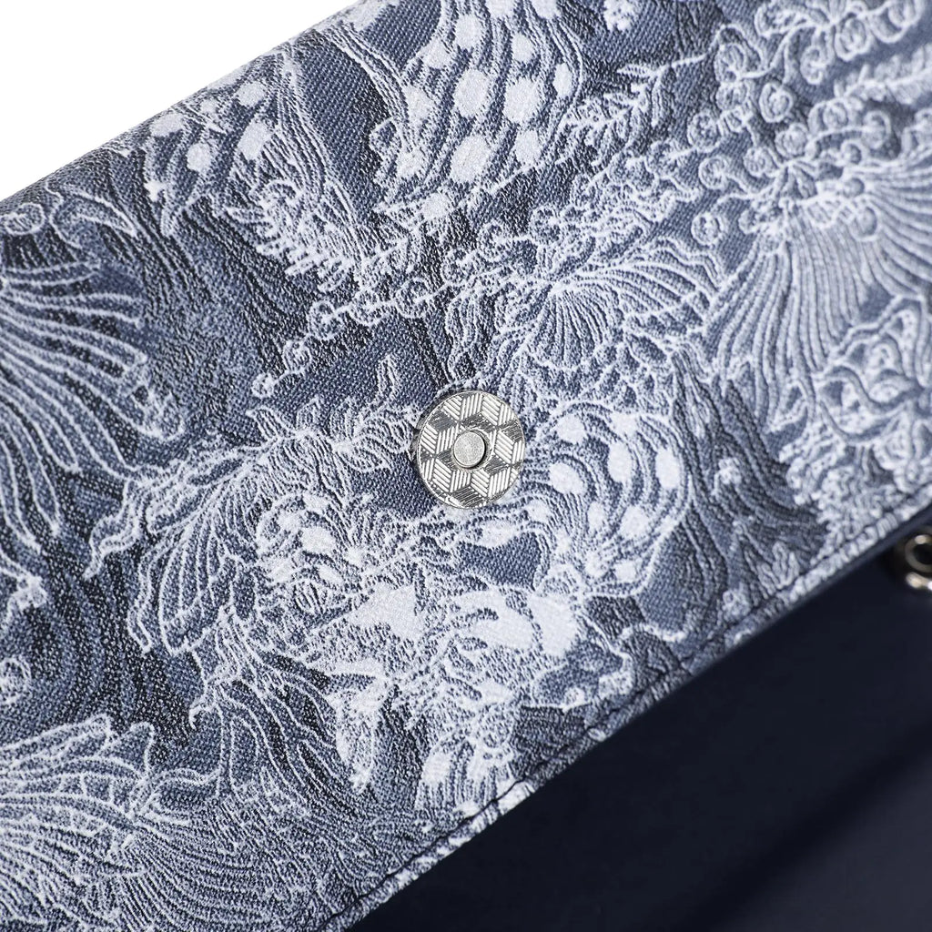 Miss Lulu Damen Geldbörse – Bunte Langbörse aus PU-Leder mit großem Fassungsvermögen und Kartenfächern