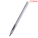 DIY Leder Lochstanzer – Präziser Rundloch-Hohlstanzer aus Stahl für Gürtel &amp; Lederhandwerk (0,5–2,5 mm) 