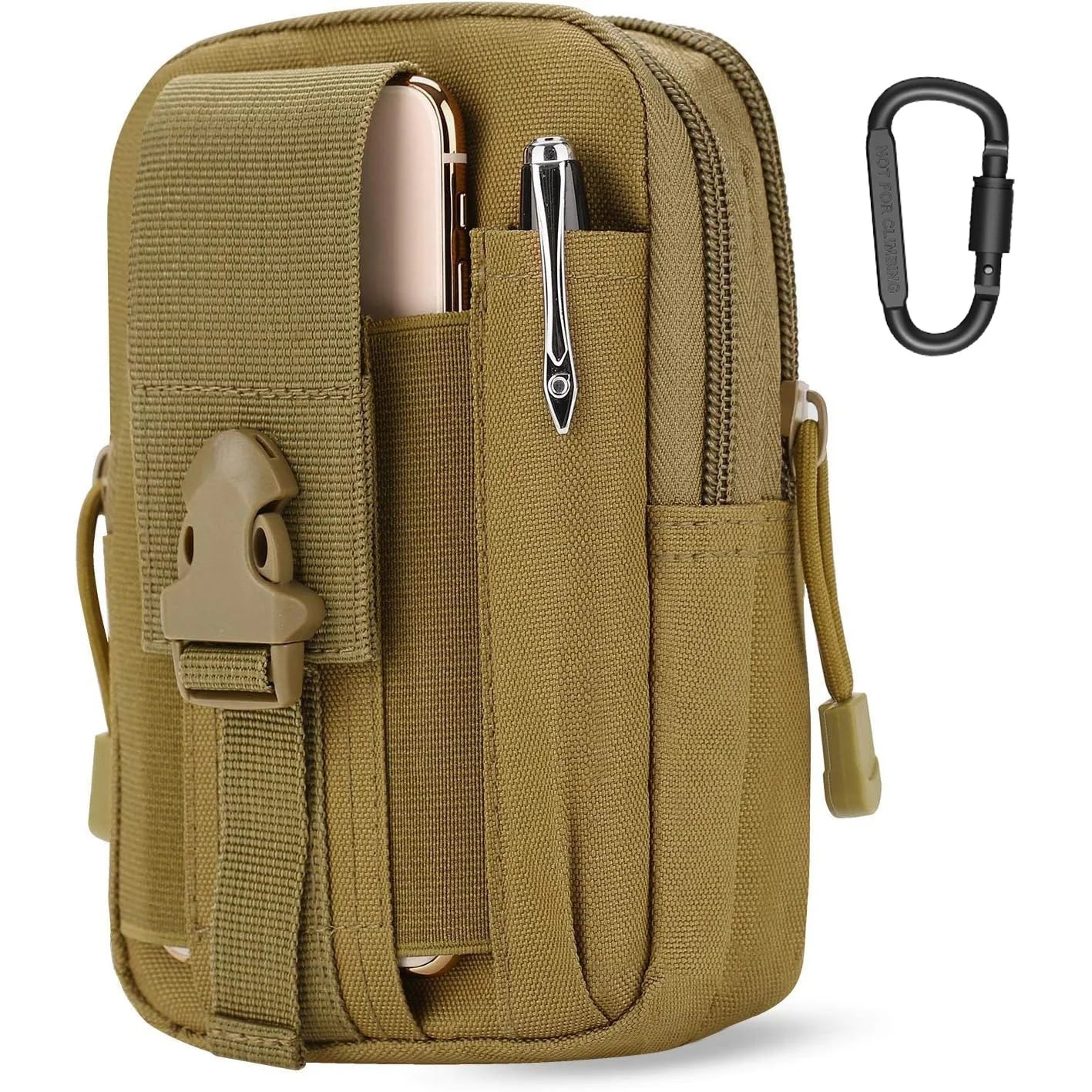 Taktische Handy Gürteltasche EDC – Kompakte Outdoor Waist Bag mit mehreren Fächern für Alltag, Arbeit & Abenteuer