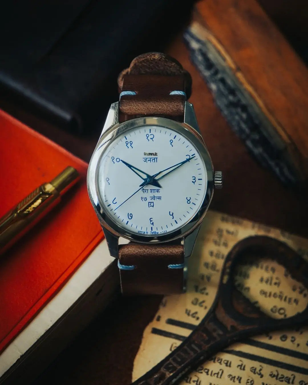 HEMSUT Horween Leder Uhrenarmband mit Quick Release – Vintage Watch Strap aus Premiumleder 18 mm–22 mm mit Dornschließe für Herren & Damen