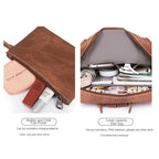 Damen PU Leder Laptop Rucksack 2025 – Diebstahlsicher, wasserdicht, große Kapazität, Business & Reise