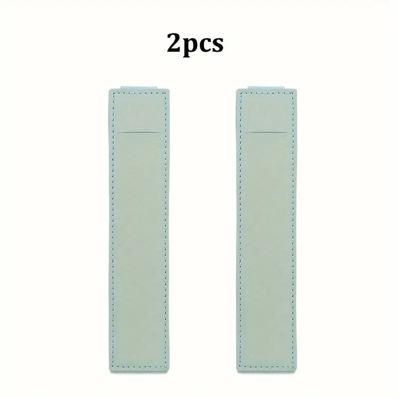 Support en cuir avec bande élastique – Porte-stylo pratique pour carnet de notes, raboteuse et calendrier (1–2 pièces) 