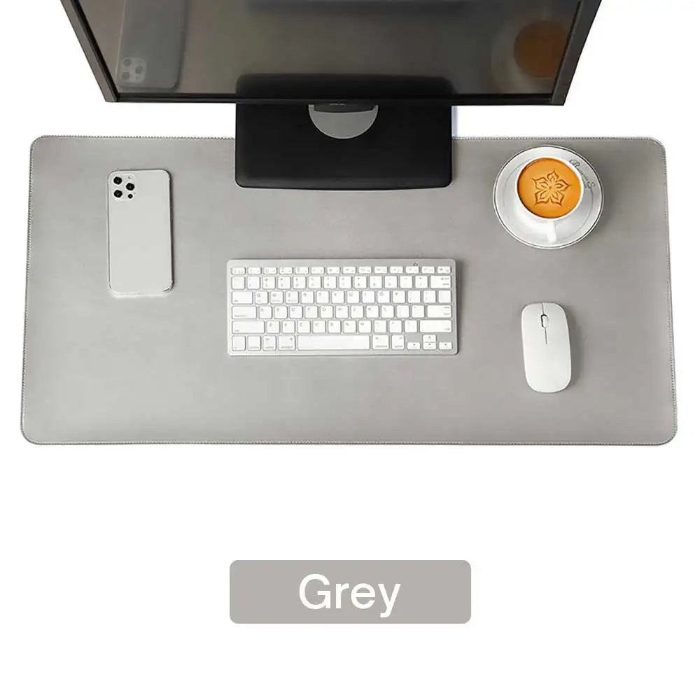 Hansong Große PU-Leder Schreibtischunterlage – Wasserdichte Desk Pad & Gaming Mousepad für Büro, Homeoffice und PC-Arbeitsplätze