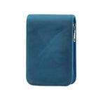 Echtes Leder Federmäppchen mit 12 Stift-Slots – Große Kapazität Zipper-Etui für Büro, Schule & Reisen