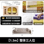 Luxuriöses Designer Ledersofa im italienischen Minimalismus – Grand canapé-lit moderne avec chaise longue, style scandinave, configuration individuelle