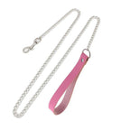 Collier ras du cou gothique punk rose – Collier en cuir PU avec Ketten &amp; Nieten, collier gothique tendance pour femmes 