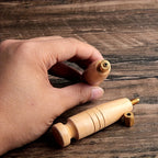 DIY Leder Nähhorn Set 24-teilig – Lederhandwerkzeug für Schnelles Nähen, Reparatur & Handwerk