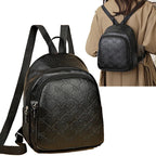 Mochila de cuero de PU unisex de estilo coreano - Mochila Trendiger Softback con gran estatura para todas las etiquetas, escuelas y viajes