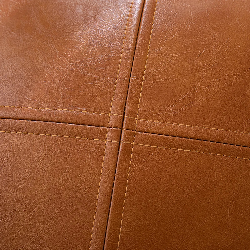 Wasserfestes PU-Leder Rückenlehnenkissen – Großes Kopfteil- & Wandpolster für Bett, Tatami & Schlafzimmer, kratzfest & stoßdämpfend