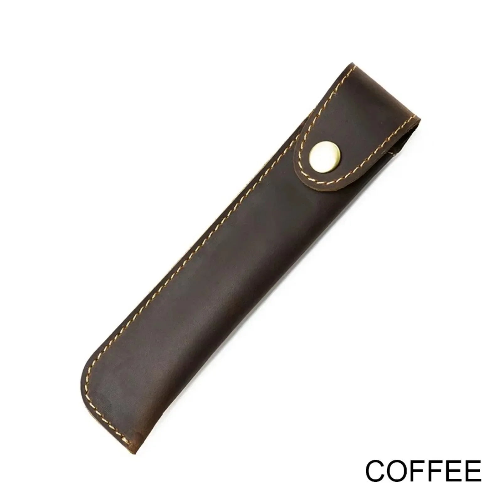 Handgefertigtes Leder Stifteetui im Vintage-Stil – Echtes Leder Pen Sleeve für Travel Notebook, Journals & Füller