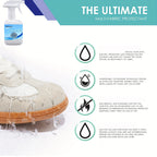 Regen- &amp; Fleckenschutz Spray - Nanoimprägnierung de alta tecnología para cuero, cuero, ropa y textiles (100 ml / 300 ml)