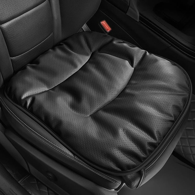 Premium Autositzkissen aus PU Leder – Luxus Sitzauflage mit perforiertem Design, atmungsaktiv & wolkenweich