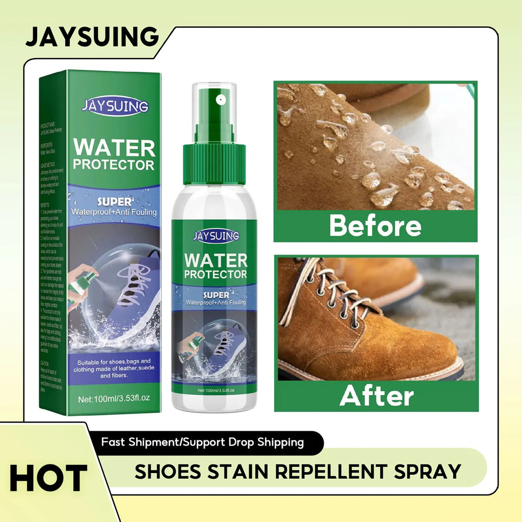 Schuh Imprägnierspray – Wasserdichter &amp; schmutzabweisender Schutz mit hydrophober Beschichtung für Schuhe, Leder &amp; Textilien (100 ml) 