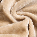 Herren Lederweste mit warmem Fleece-Futter – Winter V-Ausschnitt Weste, einreihig & bequem, Casual Lederweste für Herbst & Winter