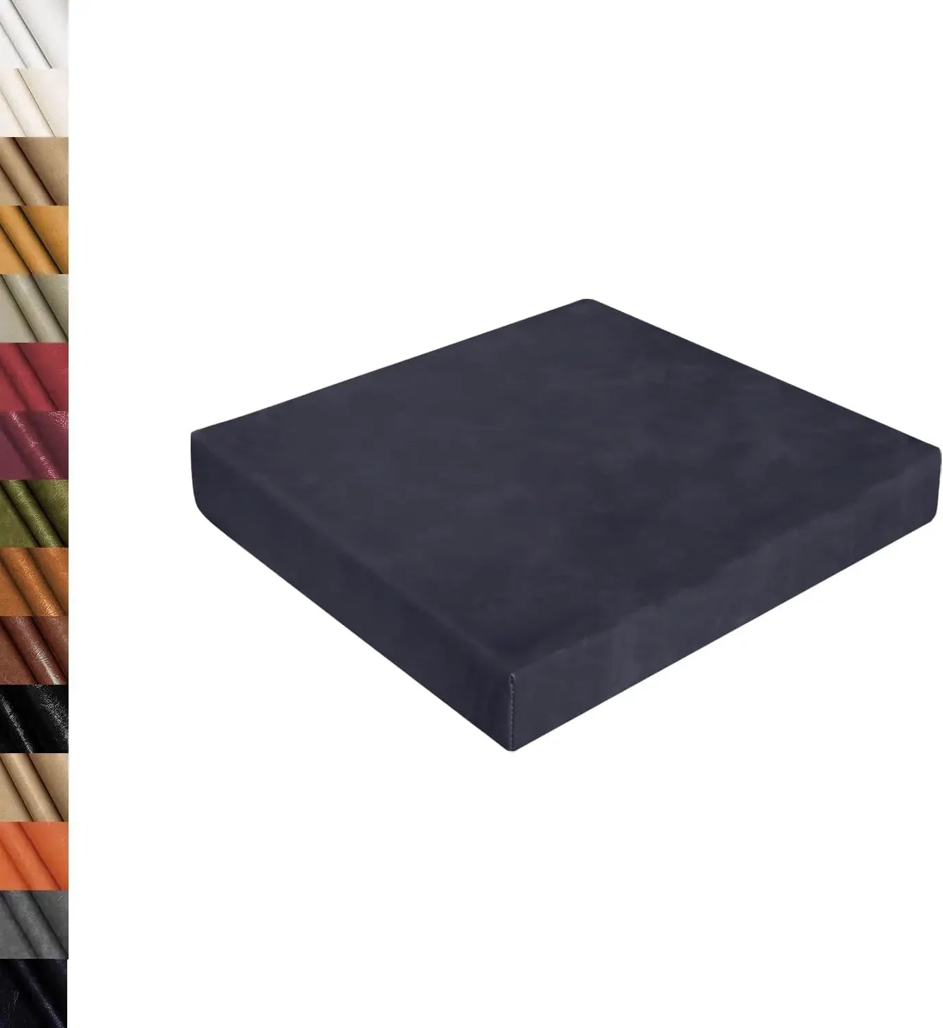 Maßgefertigte wasserdichte Sitzauflage aus Wachsstoff – Komfort Gartenbank- & Stuhlkissen mit Memory-Schaum für Innen & Außen