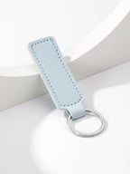 Handgefertigter Leder Schlüsselanhänger – Retro Keychain aus echtem Rindsleder in 7 Farben für Auto, Business & Alltag