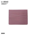 Véritable carte avec initiales – Slim Luxus Card Holder aus Rindsleder für Damen &amp; Herren | Porte-monnaie personnalisé