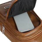 Vintage Herren Schultertasche 2025 – Modische Business Crossbody Bag mit Großer Kapazität