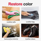Kunststoff &amp; Leder Renovator für Auto Innenraum – Tiefenpflegender Conditioner gegen Oxidation, Farbauffrischer &amp; Glanzpflege (HGKJ-3)
