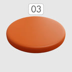 Rundes PU Leder Sitzkissen mit Memory-Schaum – Rutschfestes Stuhlkissen für Esszimmer, Barhocker &amp; Fensterbank 