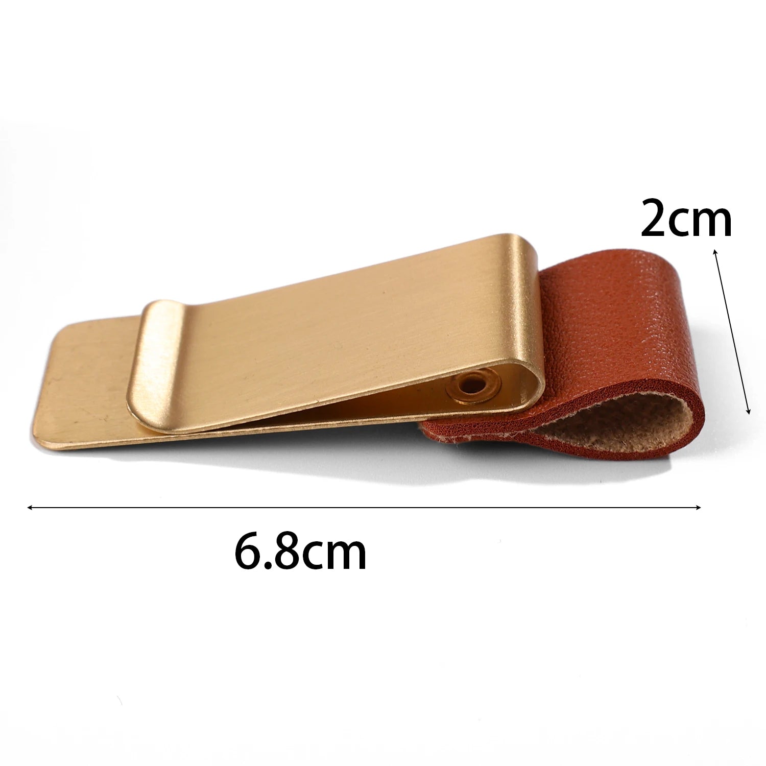 Edelstahl Leder Stiftclip – Porte-stylo pratique et support pour journaux, bureaux et écoles (1–6 pièces) 