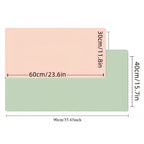 Tapis de souris en cuir PU de grande taille - Fêtes et fêtes - Tapis de souris pour bureau, bureau à domicile et PC