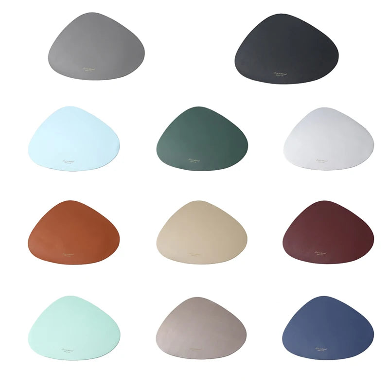 PU Leder Getränkeuntersetzer 1–2 Stück – Wasserdicht, hitzebeständig & rutschfest, moderner Tischschutz für Küche & Wohnraum