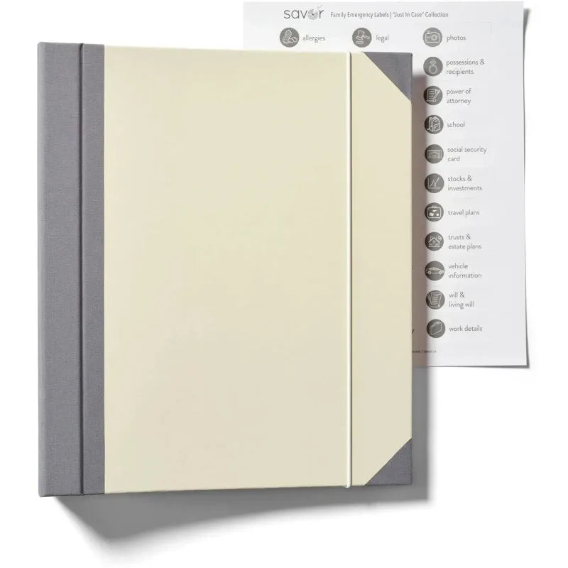 A4 Leder Akkordeon Dokumentenmappe – Binder Pocket File Organizer & Reise Portfolio für wichtige Unterlagen