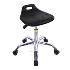 Höhenverstellbarer Dreh-Barhocker aus Eco-Leder – Antistatischer 360° Swivel Stuhl mit rutschfester Basis im modernen Design