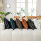 Wasserfestes PU-Leder Rückenlehnenkissen – Großes Kopfteil- & Wandpolster für Bett, Tatami & Schlafzimmer, kratzfest & stoßdämpfend