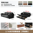 Platzsparendes Eck-Schlafsofa mit Stauraum – Klappbares Multifunktionssofa, verstellbar, modernes Design für Wohnzimmer & Gästezimmer