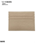 GZGUANDA Personalisierter Leder Kartenhalter – Slim Mini Card Bag aus echtem Rindsleder für Damen & Herren