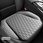 Belüftetes Leder Auto-Sitzkissen für alle Jahreszeiten – Ergonomisches Sitzpolster zur Erhöhung der Sitzhöhe & mehr Fahrkomfort