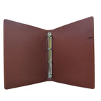 Cuaderno de notas de PU A4 con mecanismo mecánico de 4 anillas (25 mm) – Elegante mapa de documentos para oficinas, escuelas y empresas