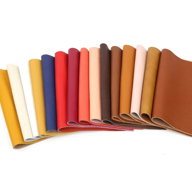 Buntes weiches Rindsleder am Stück – Hochwertiges Echtleder 1,5 mm für Taschen, Polster & DIY Lederprojekte