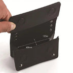 Étui télémètre de golf en cuir PU – Étui magnétique avec motif tête de mort pour outil de mesure laser 