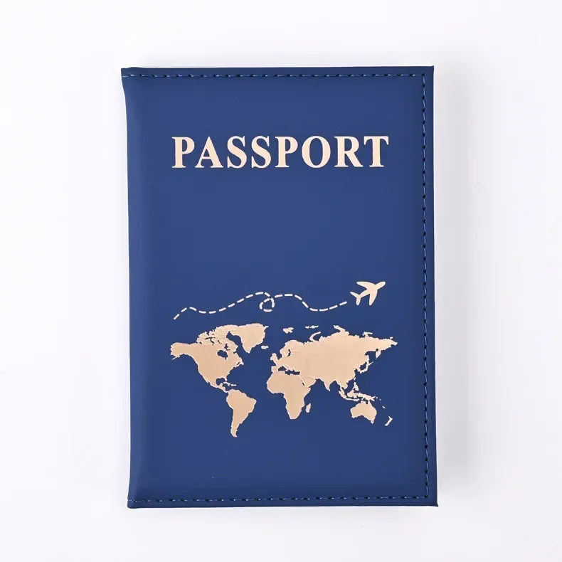 TRISJEM Slim Passport Cover – PU Leder Reisepasshülle für Herren & Damen, Reiseorganizer Unisex