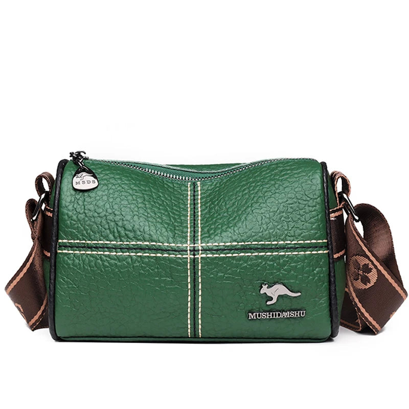 Luxuriöse Damen Handtasche aus weichem Rindsleder – Hochwertige Schulter- & Crossbody Bag 2024, elegante Leder Tote für Alltag & Business