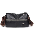 Luxuriöse Damen Handtasche aus weichem Rindsleder – Hochwertige Schulter- & Crossbody Bag 2024, elegante Leder Tote für Alltag & Business