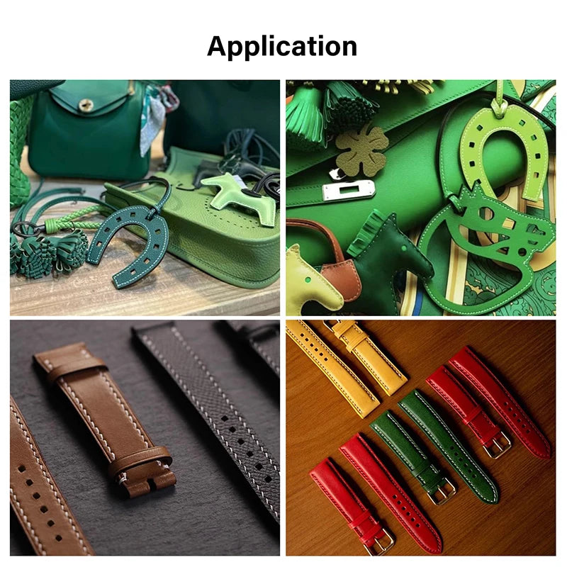 WUTA Basic Rechteck Lederstanzer – Quadratischer & Oblonger Hohlstanzer aus Carbonstahl für Gürtel, Riemen & Uhrenarmbänder