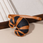 Handgemachter Leder-Croissant Schlüsselanhänger – Süßer Bag Charm & Rucksack-Pendant, kreatives Geschenk für Paare & Freunde