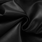 Damen PU-Leder Zweiteiler – Y2K Lederlook Set mit Halter-Top & High-Waist Caprihose, Figurbetontes Night- & Casual Outfit für Herbst/Winter 2025